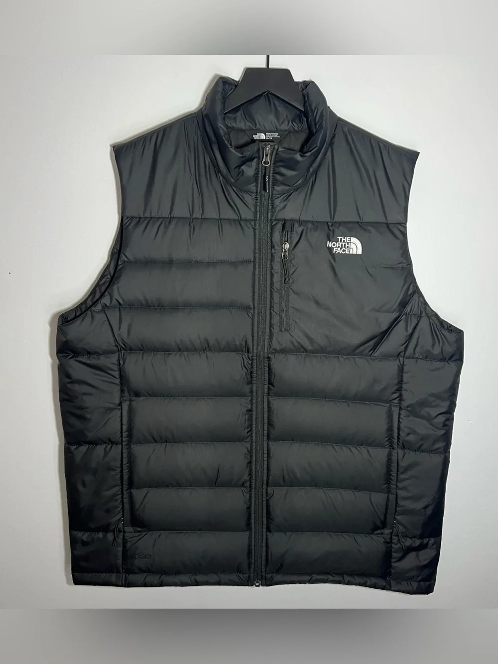 The North Face Aconcagua 550 Fill Puffer Vest Mens XL Black